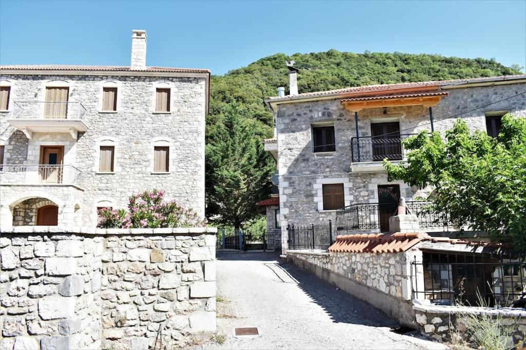 Stonehouse Dome Lagadia Villa Langadia Buitenkant foto