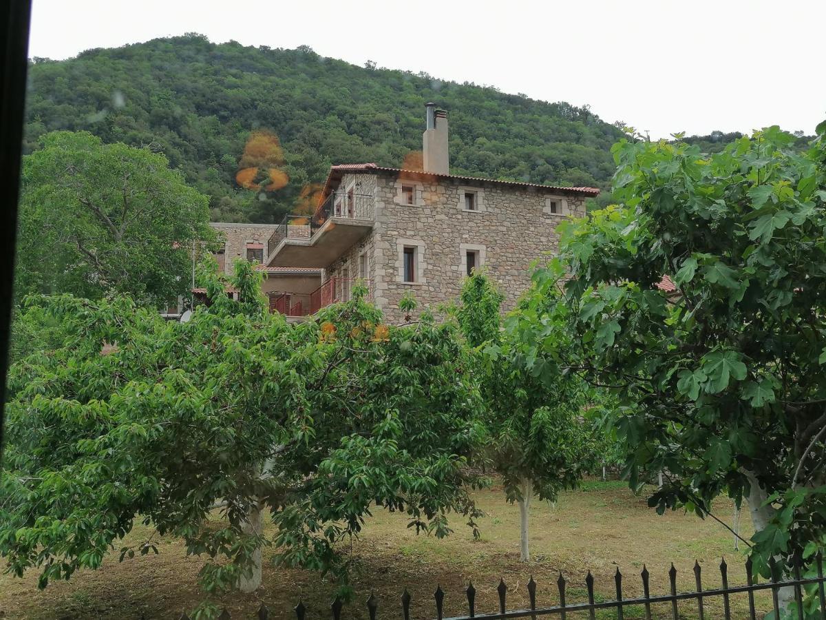 Stonehouse Dome Lagadia Villa Langadia Buitenkant foto
