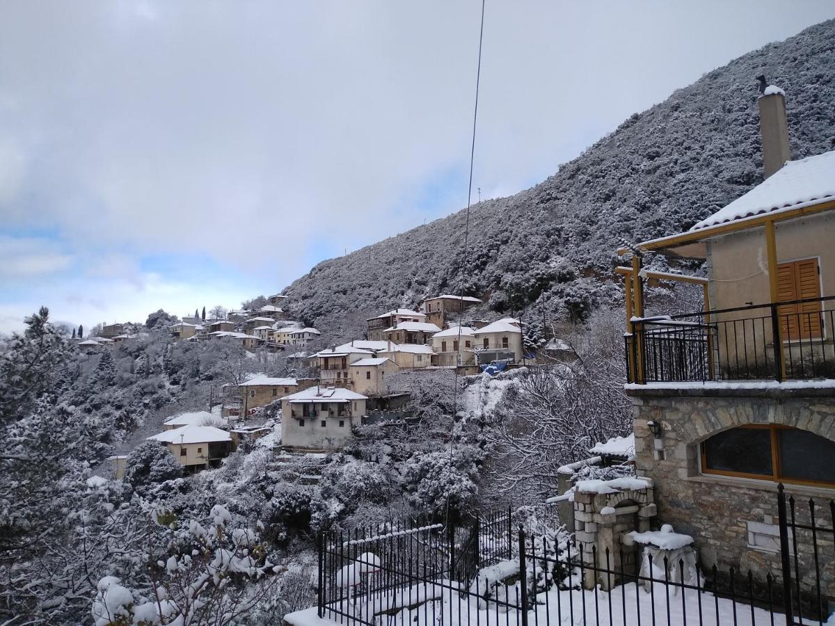 Stonehouse Dome Lagadia Villa Langadia Buitenkant foto