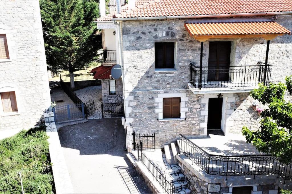 Stonehouse Dome Lagadia Villa Langadia Buitenkant foto