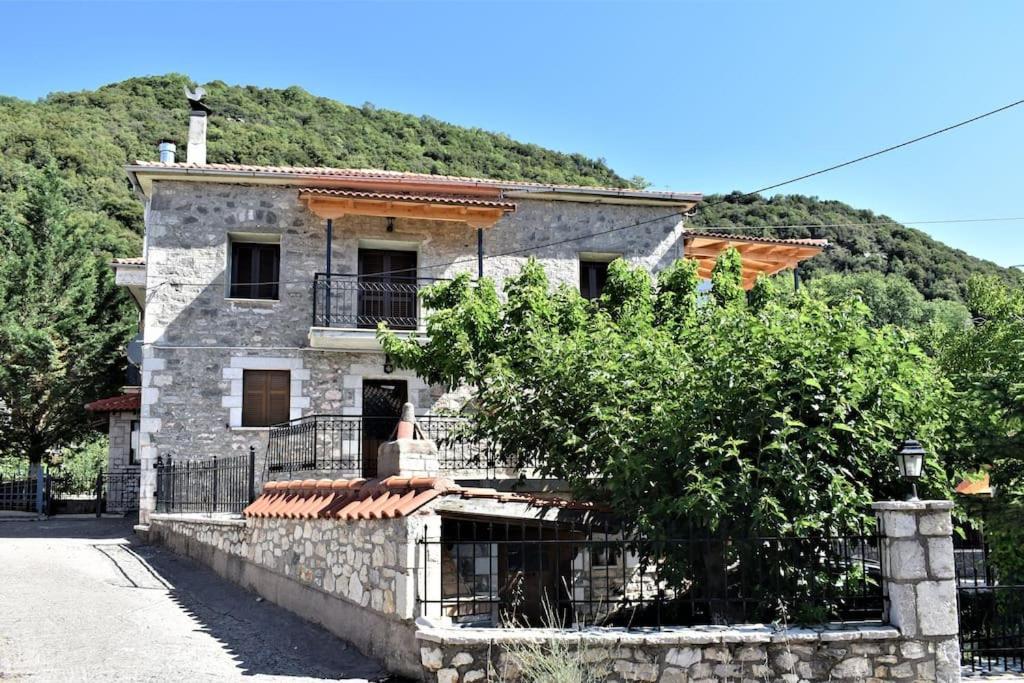 Stonehouse Dome Lagadia Villa Langadia Buitenkant foto