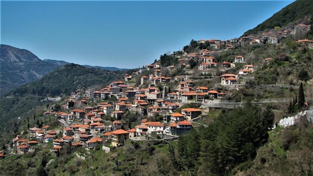 Stonehouse Dome Lagadia Villa Langadia Buitenkant foto