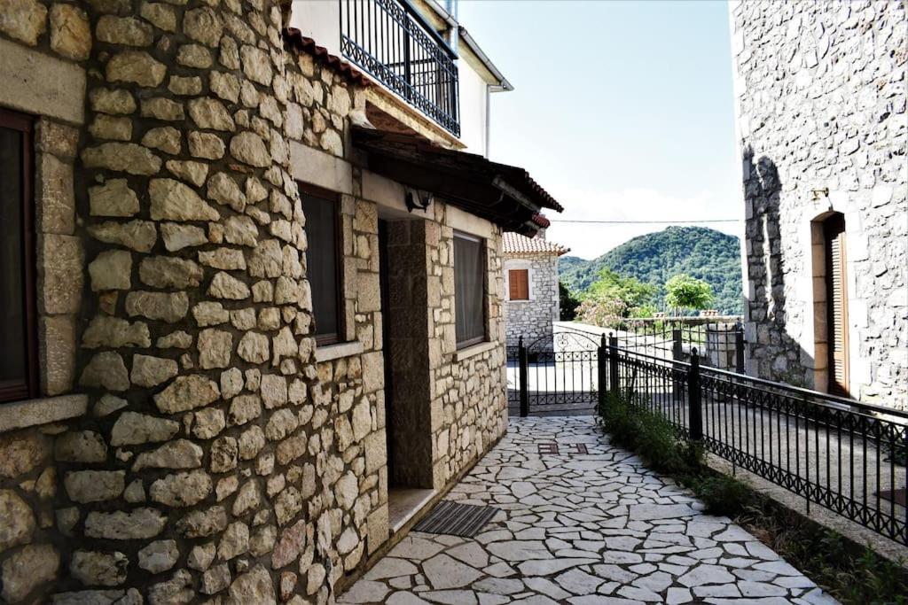 Stonehouse Dome Lagadia Villa Langadia Buitenkant foto