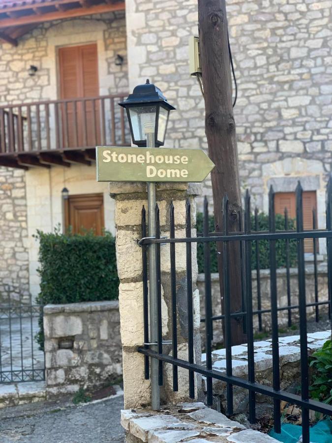 Stonehouse Dome Lagadia Villa Langadia Buitenkant foto
